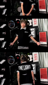 [ DEAL Mở Bán ] Áo Thun Boxy “ THE LIGHT VER 1 “ 280GSM cotton 2 chiều ( Đã xử lí co rút )