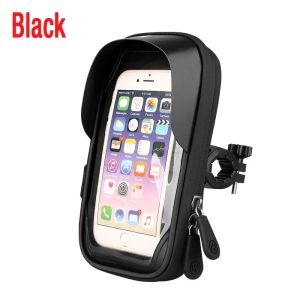 Motorcycle Telephone Holder Support Moto Bicycle Rear View Mirror Stand Mount Waterproof Scooter Motorbike Waterproof Phone Bag