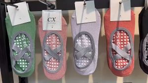 Tất Cổ Ngắn Nữ Tập Yoga Co Giãn Chống Trượt Thấm Hút Mồ Hôi Thoải Mái