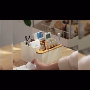 Desktop Organizer Storage Box: Enhance Your Workspace & Home Decor
