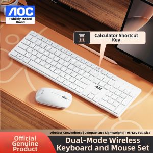 AOC | Dual-mode Bluetooth Wireless Slim Office Keyboard and Mouse Set