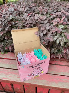 SG【READY STOCK】Cute Bubble Stick 24PCS Mini Bubble Wands Stick Stick Wand Blow Birthday Party Favour Set Durable Non-Breaking Bubble Forming