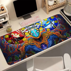 Bandai | Deoxys Mouse Pad P-Pokemon Anime Gaming Mousepad Non-Slip Rubber Base Desk Mat for Computer Laptop PC Gamer Home Office Supplies