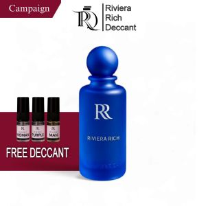 (Campaign) Riviera Rich Blue - Extrait de Perfume 80ml Elixir/Parfum Cewek Cowok Wangi Seger Manis