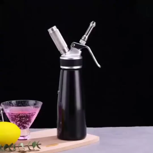 500ML/1000ML Aluminum Whipped Dessert Cream Butter Dispenser Whipper Foam Maker with 3 Nozzles Replaceme