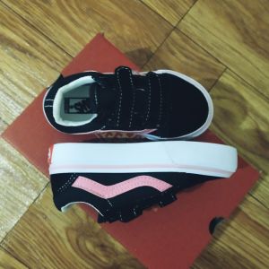 Sepatu Vans011 Anak Perempuan Full Peach Ping Sneaker Anak Cewek Kanvas Kualitas Terbaik New Old skool TK Sd