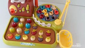 Đồ Chơi Nông Trại Vui Vẻ 4in1 Cho Bé Câu Cá Đập Chuột Trồng Cà Rốt Bắt Sâu Kèm Hiệu Ứng Âm Thanh Vui Nhộn