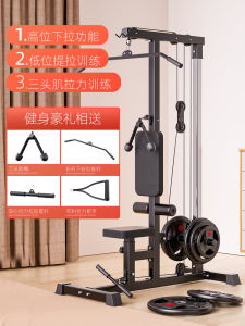 High Pull-down Multi-Function Fitness Training Aid All-in-One Integrated Small Birds Fitness Equipment High and Low Pull Back Rowing