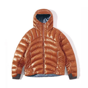 Water-resistant Windproof Breathable Lightweight Hooded Down Jacket for Men 750FP