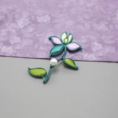 Handwoven Jade Filled Cotton Buttons for Cheongsam Embroidery Materials Retro Hanfu Decorative Ethnic Style Fabric Accessories