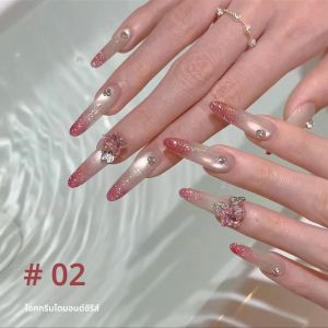 1pcs ZH ยอดนิยมแฟลช Broken Diamond GEL Ice Cream Broken Diamond GEL เล็บร้อนขาย Super Glitter อุปกรณ์เล็บ