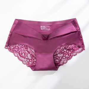 WOMENS WEAR FASHION SeemLess Lace Panty Ice Silky Comfy Lady Panties