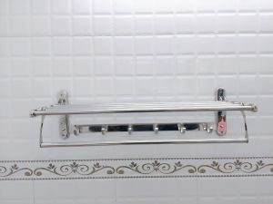 Máng khăn đa năng Kệ nhà tắm kệ để đồ nhà tắm giá treo khăn inox SUS 304 cao cấp khônghoen gỉ độ bền cao