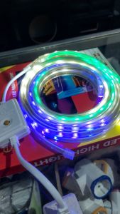 Lampu Led Strip RGB warna warni lampu led selang Plus Adaptor