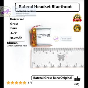 Baterai Lipo 37v & Headset Bluetooth: Pilihan Terbaik untuk Smart Watch