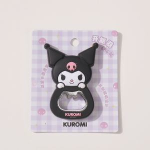 Miniso Sanrio Bottle Opener Fridge Magnet Decorative Kawaii Design Beer Opener Collectible Item for Beer Lovers