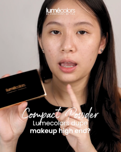 Bedak Padat Glowing Tahan Lama Anti Air Bedak Matte Glowing Tahan Lama Untuk Kulit Berminyak Lumecolors Compact Powder Two Way Cake Pore Blurring Effect With Oil Control Original