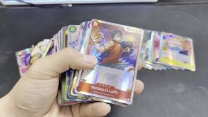 One Piece Card English Anime card Holographic Luffy Shanks 10000 Edward Newgate Donquixote Doflamingo Collection Cards