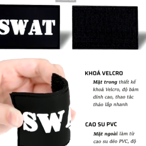 PATCH PVC VELCRO CỜ CÁC NƯỚC COMBO 2 CÁI | HUY HIỆU 3D 80X50MM DÁN BALO MOLLE ÁO MŨ TACTICAL