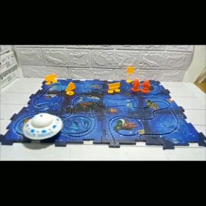 Mainan DIY Electric Car Track & Puzzle Edukatif untuk Anak Kreatif