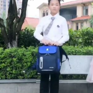 BALO GẤU CHỐNG GÙ BALO SIÊU NHẸ CHỐNG NƯỚC CHO HỌC SINH TIỂU HỌC TRUNG HỌC Size 36cm