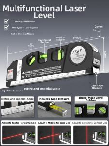 syntek | Multifunctional Laser Infrared Strong Magnet Level