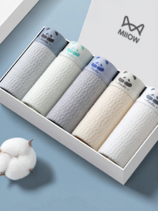MiiOW | Antibacterial Breathable Cotton Boys Boxer Shorts