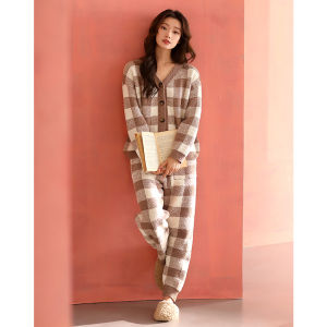 Warm Thermal Flannel Loungewear