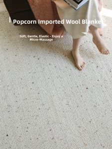 Thickened Durable Wool Blend Carpet For Home Living Rooms and Bedrooms