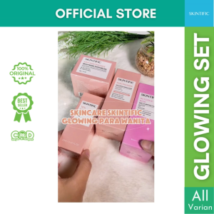 SKINTIFIC GLOWING Niacinamide Brightening Essence Toner Moisture Glycolic Daily Brightening Serum