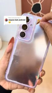 OAC CASING FOR IPHONE 7 7 PLUS X XR 11 11 PRO 11 PROMAX 12 12 PRO 12 PROMAX 13 13 PRO 13 PROMAX 14 14 PRO 14 PROMAX 15 15 PRO 15 PROMAX 16 16 PRO 16 PROMAX SOFTCASE POLOS COLOR SIMPLE AIRBAG MAKEUP MIRROR LUXURY SOFT TPU BACK SHOCKPROOF COVER CMR