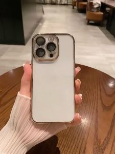 🚀ถูกที่สุด🚀เคส ไอโฟน 11 เคสไอโฟน13 เคสโทรศัพท์สี่เหลี่ยมชุบหรูหราสำหรับ iPhone 11 12 13 14 15 เคสใสซิลิโคนนิ่ม.ส่งจากไทย24ชม