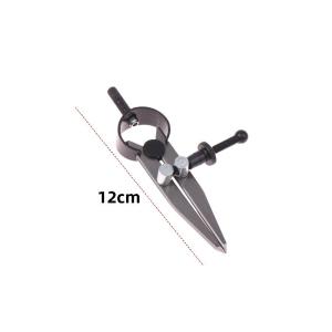 EELHOE | 1 Pcs Adjustable Compasses Gauges Leathercraft Line Marking Gauge Wing Divider Rotating Scratch Gauge Handcraft Leather Tool