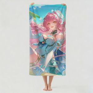 Hasbro | Game Wuthering Waves Aemeath Towel Drying Bath Towel Applicable To Light Swimming Camping Yoga Beach Out