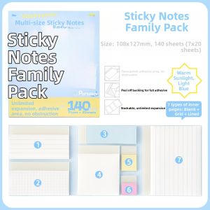 SANNIANERBAN | Multifunctional Sticky Notes Memo Pad