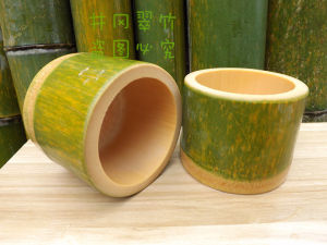  Bamboo Tube Rice Cooker Hotel Home Use Covered Bamboo Barrel Bamboo Products Zongzi Bamboo Steamers Jinggangcui Bamboo