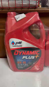 PTT น้ำมันเครื่อง DYNAMIC PLUS 15W-40 เกรดรวมคุณภาพสูง สำหรับเครื่องยนต์ดีเซล
