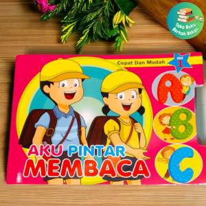 buku aku pintar membaca jilid 1 32 halaman (19×27cm)