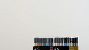 Mont Marte Dual Tip Markers Brush/ Metallic Brush/Bullet Premium 12pc