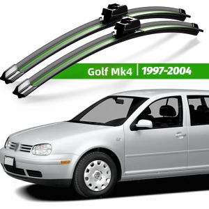 Bộ Lưỡi Gạt Nước Phía Trước Dành Cho VW Golf Mk4 1997-2004 LHD Máy Làm Sạch Kính Chắn Gió Cao Su Tự Nhiên Bàn Chải Mưa 21  + 19 Phụ Kiện Xe Hơi