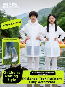 RAINCATO | Waterproof Thick Separate Raincoat for Kids Portable 1pcs
