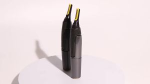 Ultra Thin Electric Nose Hair Trimmer For Men Mini Portable Waterproof Ear Nose Hair Trimmer Safe Cleaning Precision Shaver