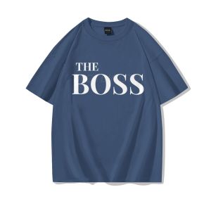 Sanrio | The Boss & The Real Boss Matching T-shirts Couples Matching Outfits Gifts Funny Letter Print Valentines Day Men Women Clothing