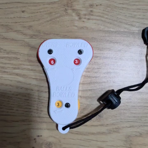 CB Cricket Umpires Counter.Tracks balls overs and wickets