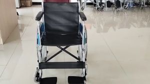[Same Day Delivery] Hospital Basic Standard Lightweight Wheelchair (Kerusi Roda Ringan) - 20 Inches