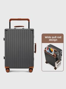 MANLVSHI | Wide Handle TSA Lock Multifunction 20inch Suitcase