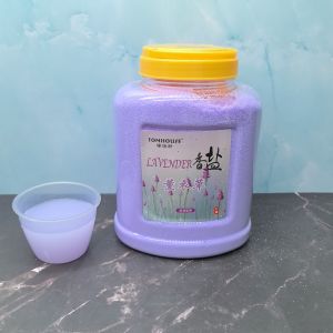 Lavender Foot Bath Salt 4 Pounds Exfoliating Bathing Spa Scrubbing Foot Therapy Massage Salt Pure Skin Moisturizing Cream