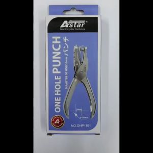 Astar One Hole Punch NO.OHP1101 (Price For 1pcs)