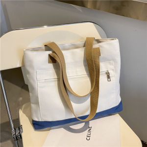 Túi Tote Canvas Dung Tích Lớn Cho Nữ 2021 Túi Tote Thời Trang Mới Phong Cách Nhật Bản Đa Năng Cầm Tay Túi Học Sinh Đại Học Túi Học Sinh