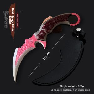 NUOXUNDE | Unsharpened Alloy Polar Star Spring Knife Toy